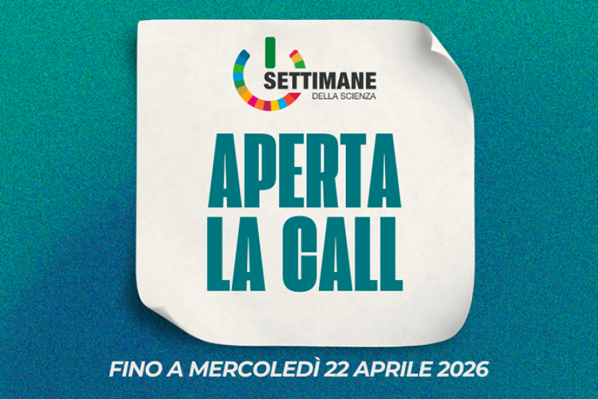 Aperta la call per aderire alle Settimane della scienza